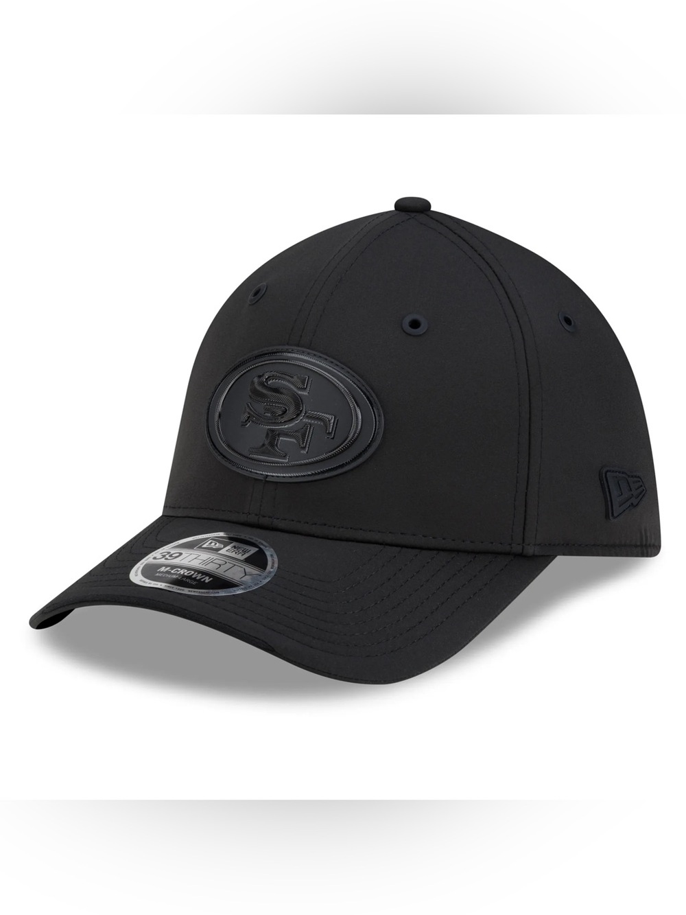 San Francisco 49ers New Era 2026 Sideline 39THIRTY M-Crown Stretch Hat - Black